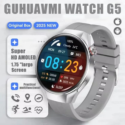 Waterproof GPS Smartwatch with Bluetooth and Health Tracker