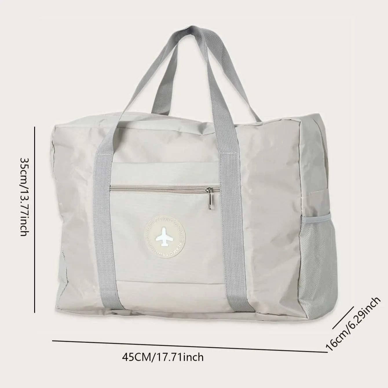 Spacious Folding Luggage Bag with Extra Pockets