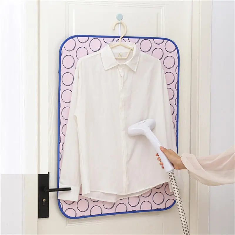 Compact Travel Ironing Mat with Thermal Protective Cover