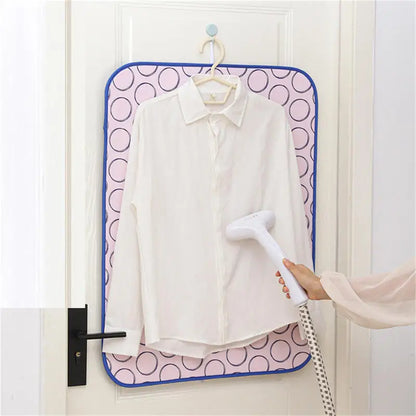 Compact Travel Ironing Mat with Thermal Protective Cover