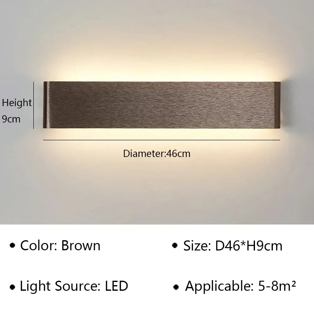 Stylish LED Wall Sconce with Soft White Light