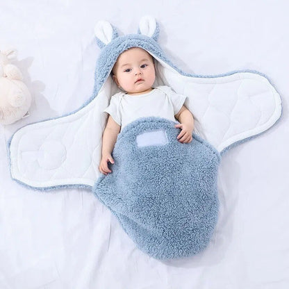 Cozy Bunny Baby Sleep Sack Wrap