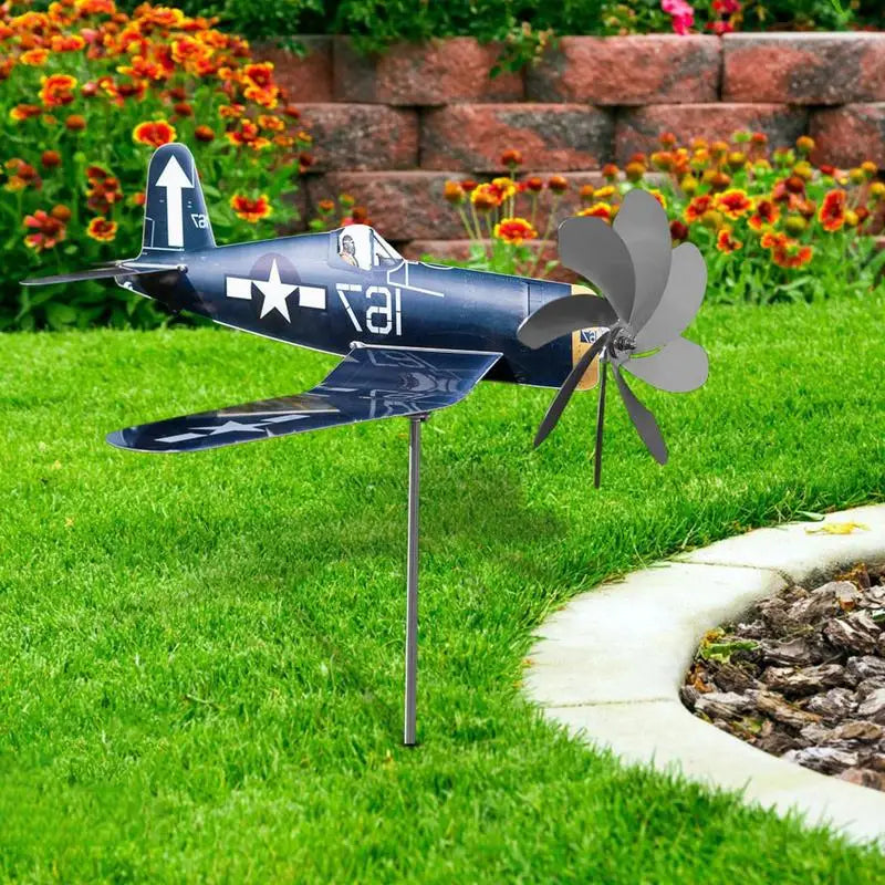 Stylish Metal Wind Spinner Outdoor Decoration