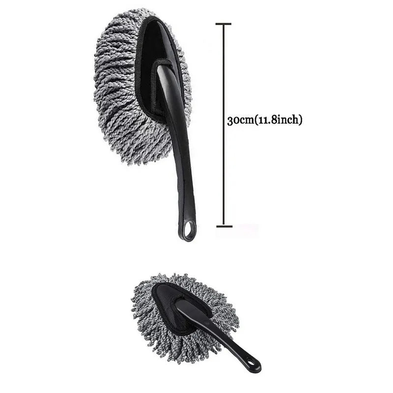 Premium Car Detailing Retractable Wax Brush Kit