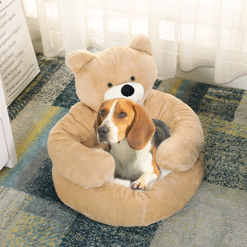 Soft Teddy Bear Pet Bed Mattress - Luxicro