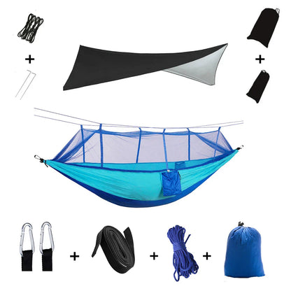 Lightweight Waterproof Camping Hammock with Bug Net