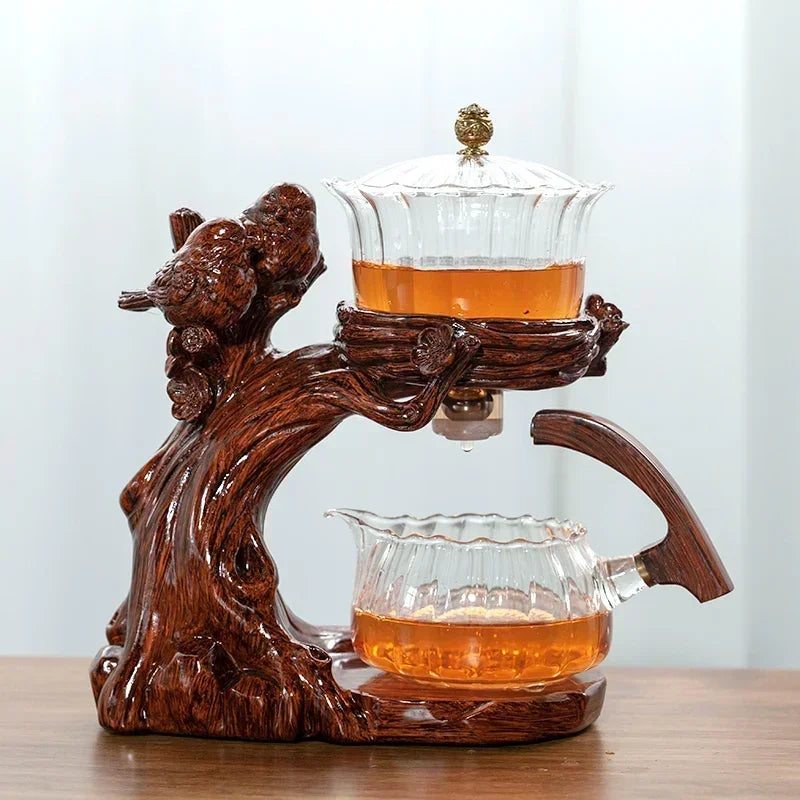 Simple Wooden Loose Leaf Steeper - Luxicro