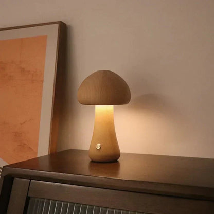 Nature Inspired Mushroom Table Lamp