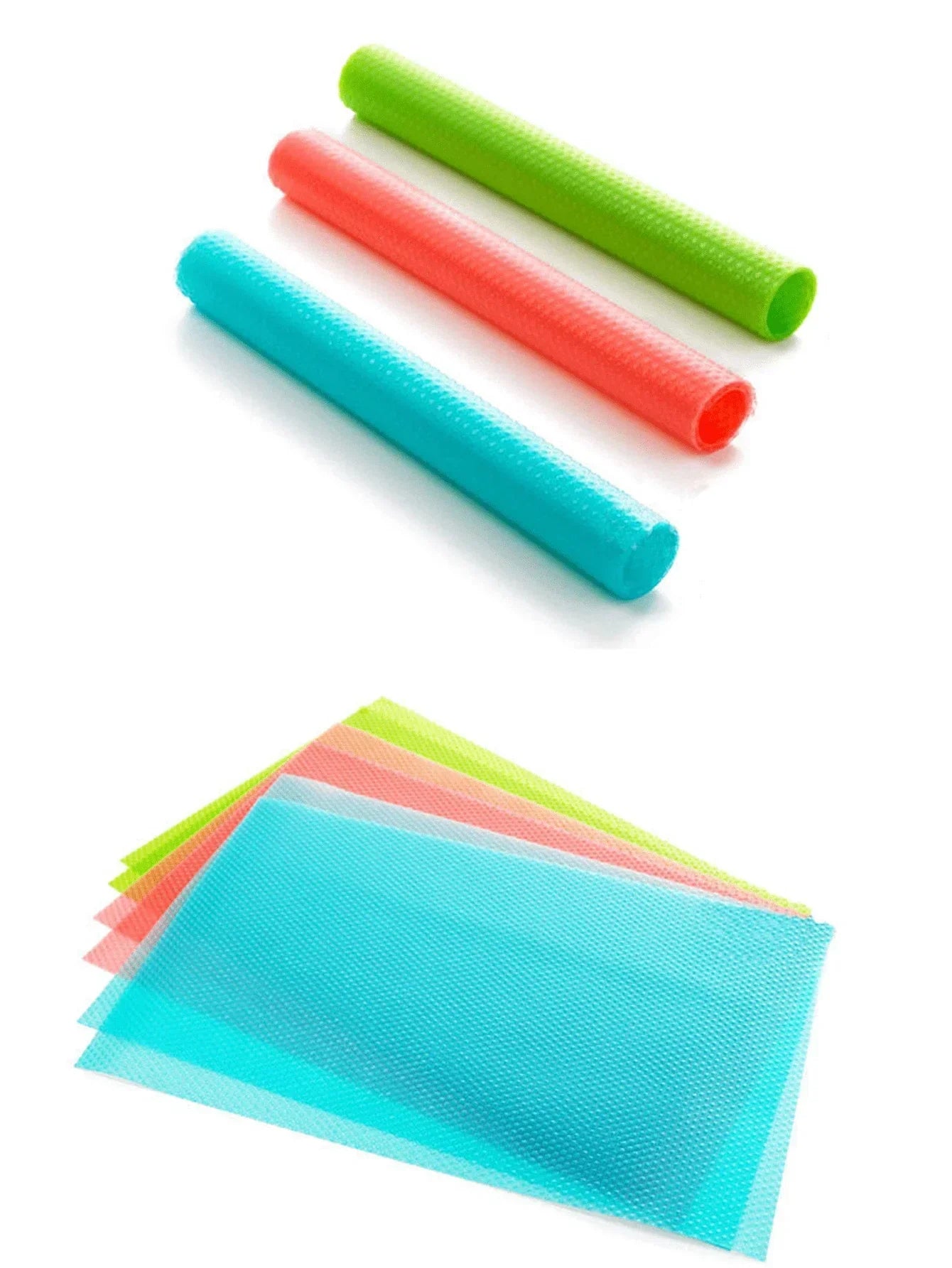 Refrigerator Shelf Protectors | Slip Resistant BPA Free Mats