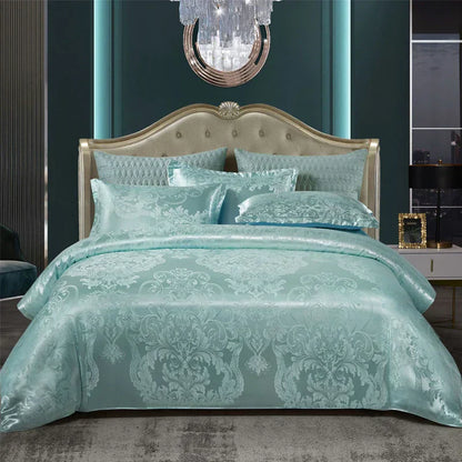 Luxurious Navy Blue Comforter Set