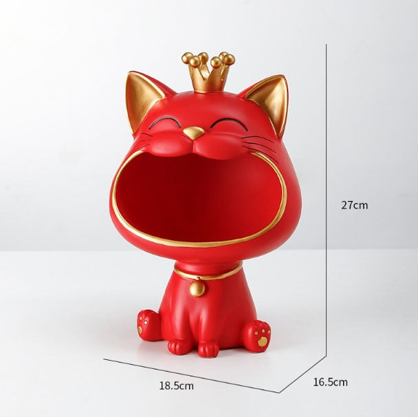 Cute Kitty Trinket Box with Lid