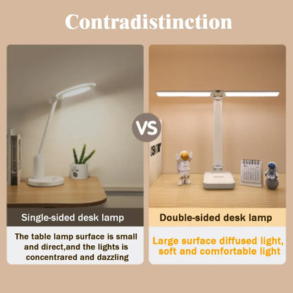 Bright LED Desk Lamp with USB Rechargeable Dimmer