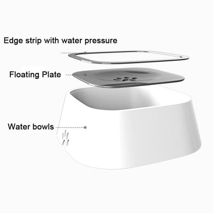 Leak Resistant Dog Water Bowl Feeder
