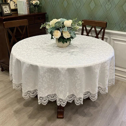 Beautiful Flower Print Table Cover