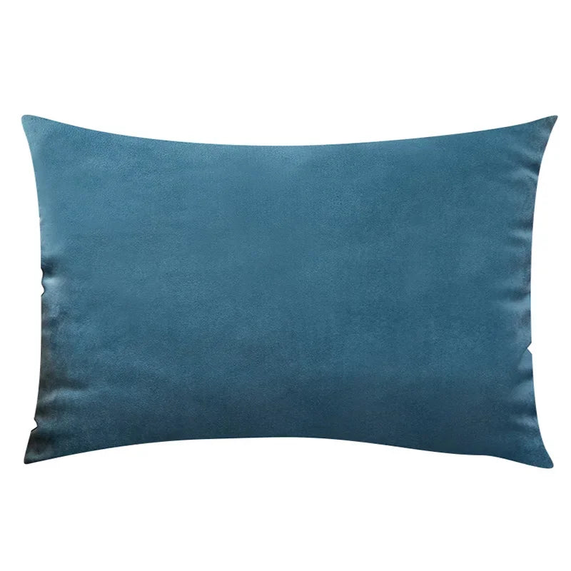 Luxurious Soft Black Cushion Cover