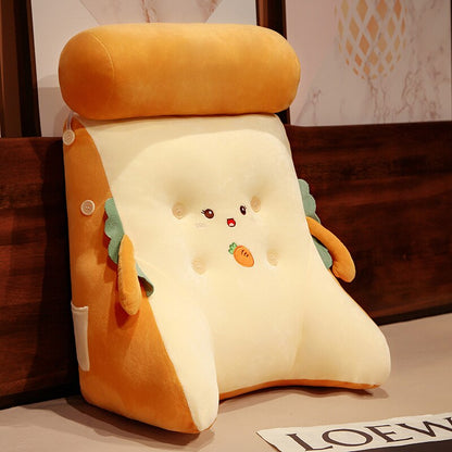 Soft Toast Shaped Cushion Pillows - Luxicro