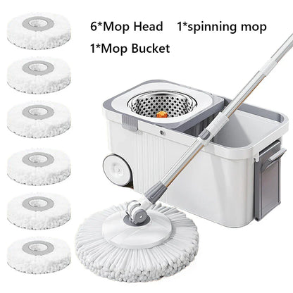Fast Absorbent Microfiber Mop for Floors - Luxicro