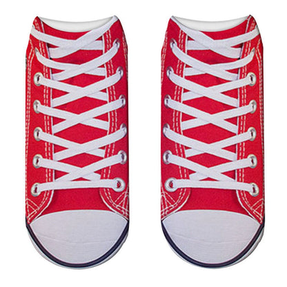Fun Quirky 3D Ankle Socks