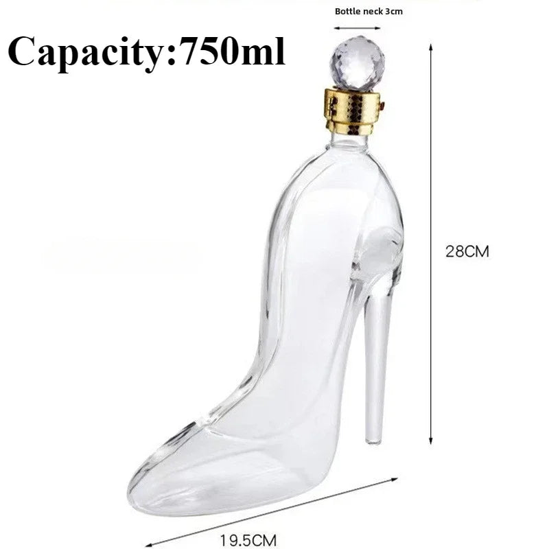 Elegant Crystal Wine Carafe - Luxicro