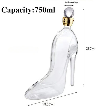 Elegant Crystal Wine Carafe - Luxicro