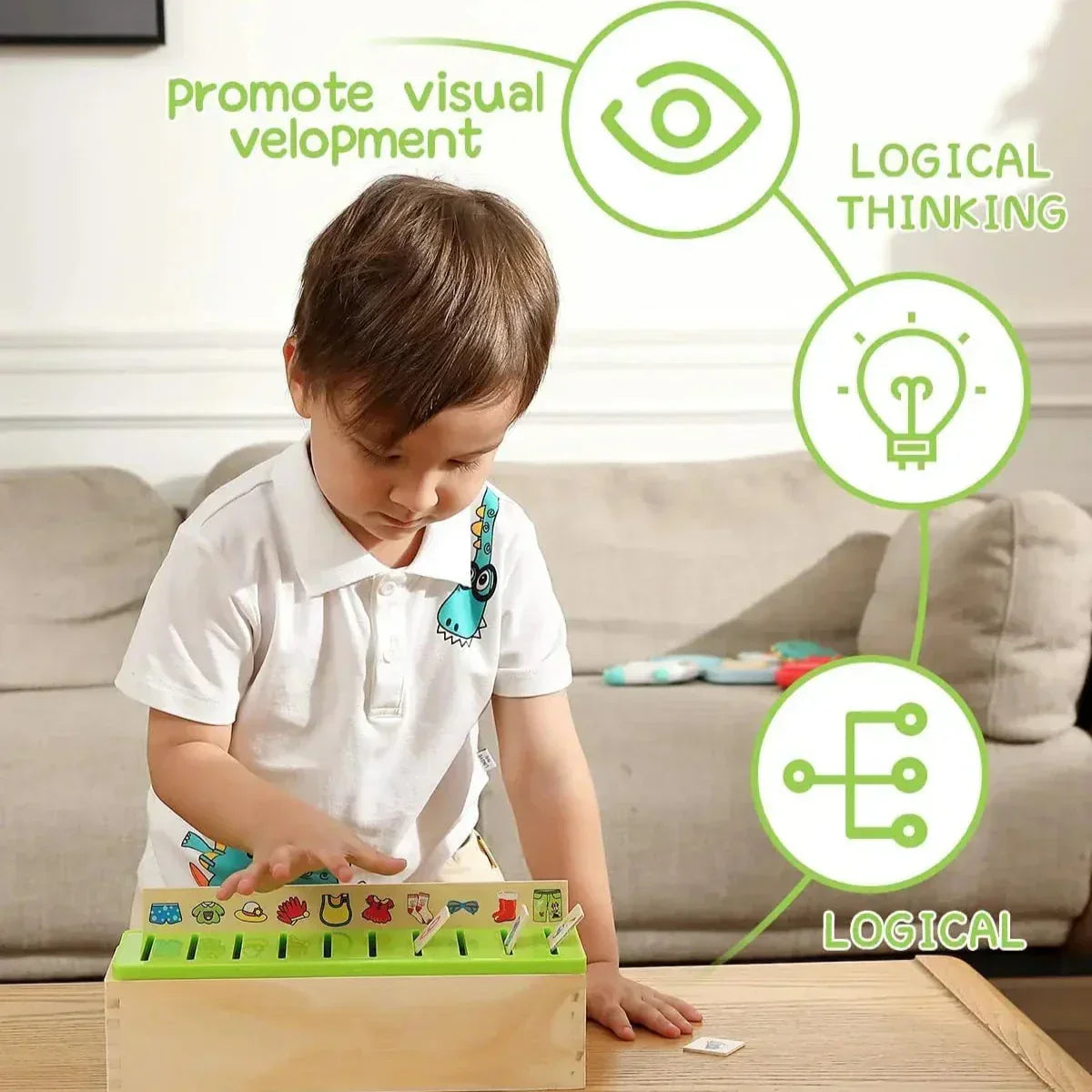 Learning Children's Sorting Game and Block Puzzle