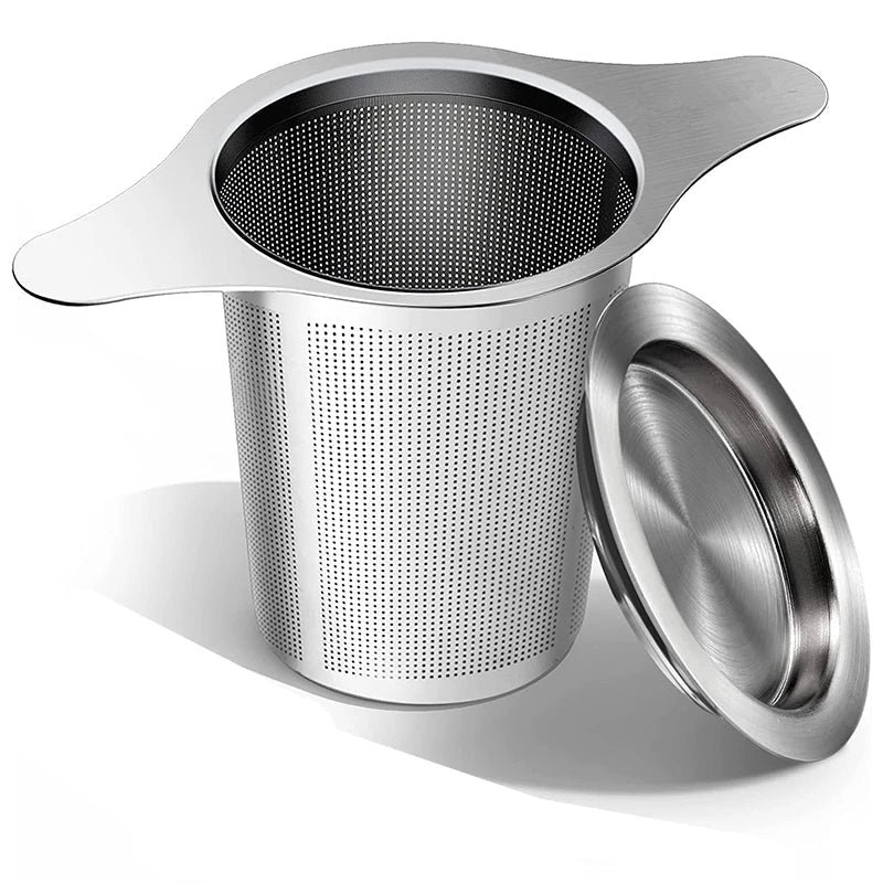 Best Tea Strainer Stainless Steel Infuser Basket - Luxicro