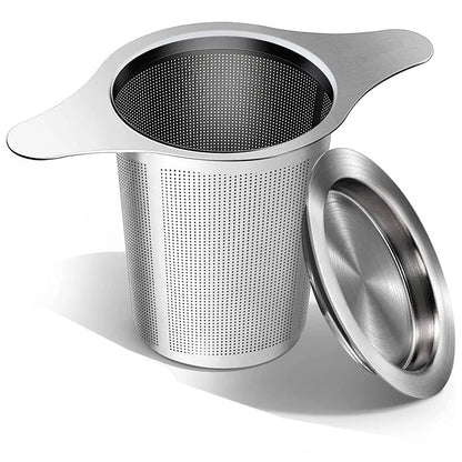Best Tea Strainer Stainless Steel Infuser Basket - Luxicro