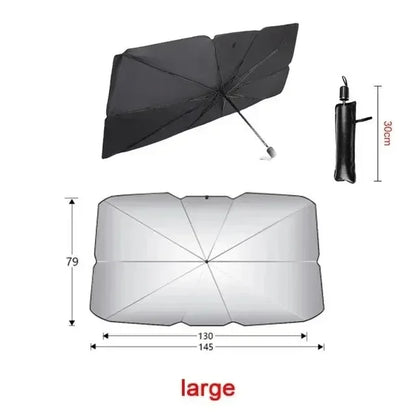 Portable Car Sun Shade Foldable UV Protector