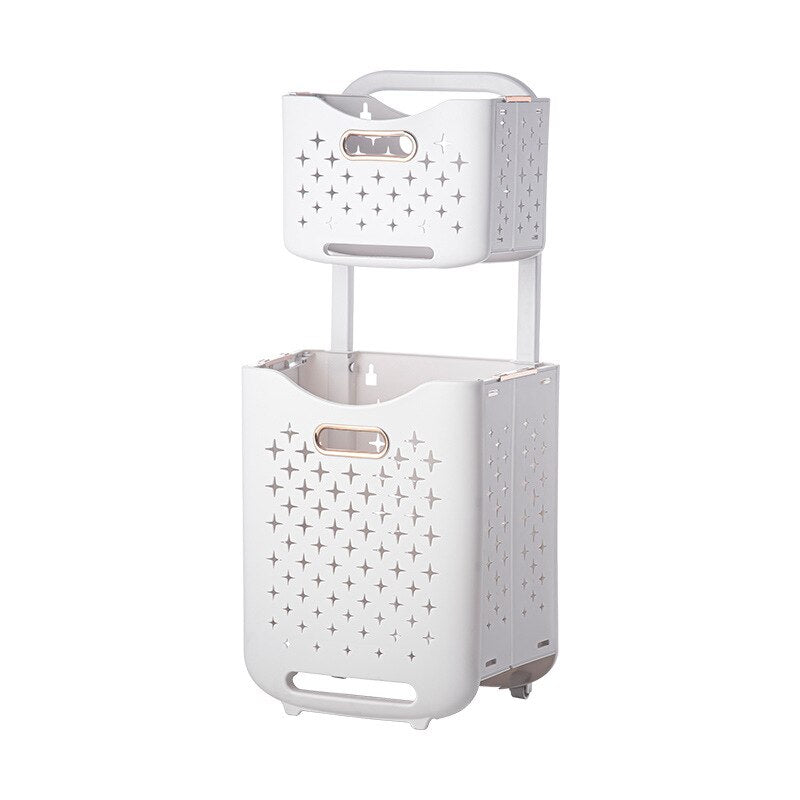 Modern Room Storage Basket Shelf Unit - Luxicro