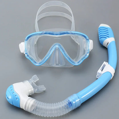 Junior Diving Mask Kit with Shatterproof Lens