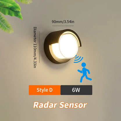 Automatic Motion LED Wall Light