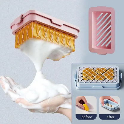 Soft Grip Breathable Soap Holder