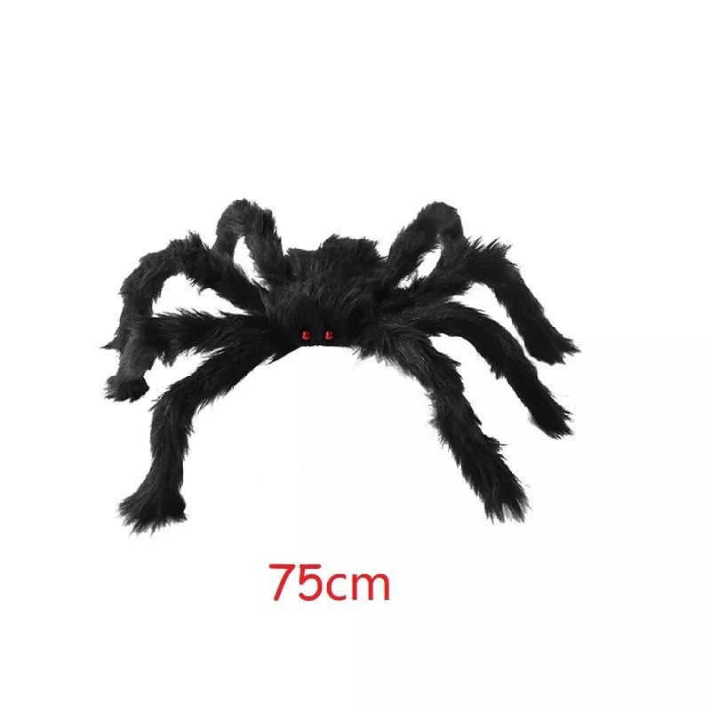 Big Black Spider Halloween Decoration