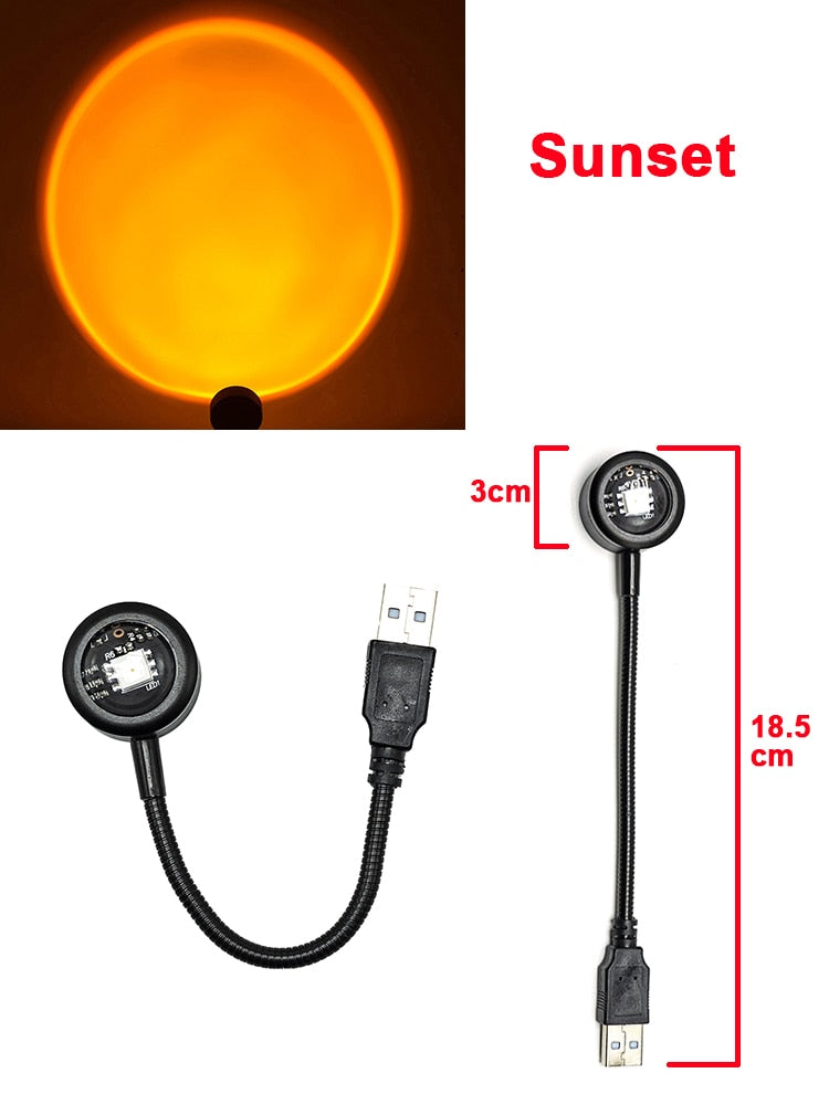 Compact Colorful LED Night Light