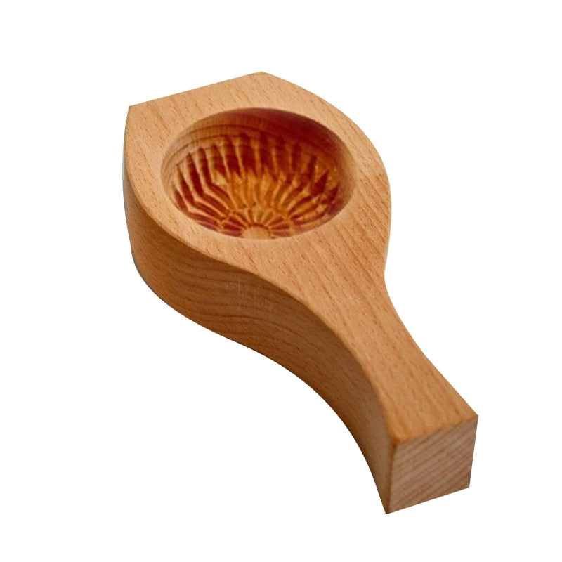 Natural Wood Mooncake Maker Tool