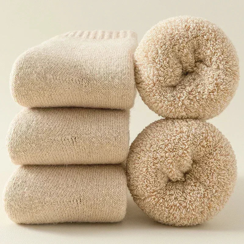 Warm Cable Knit Socks