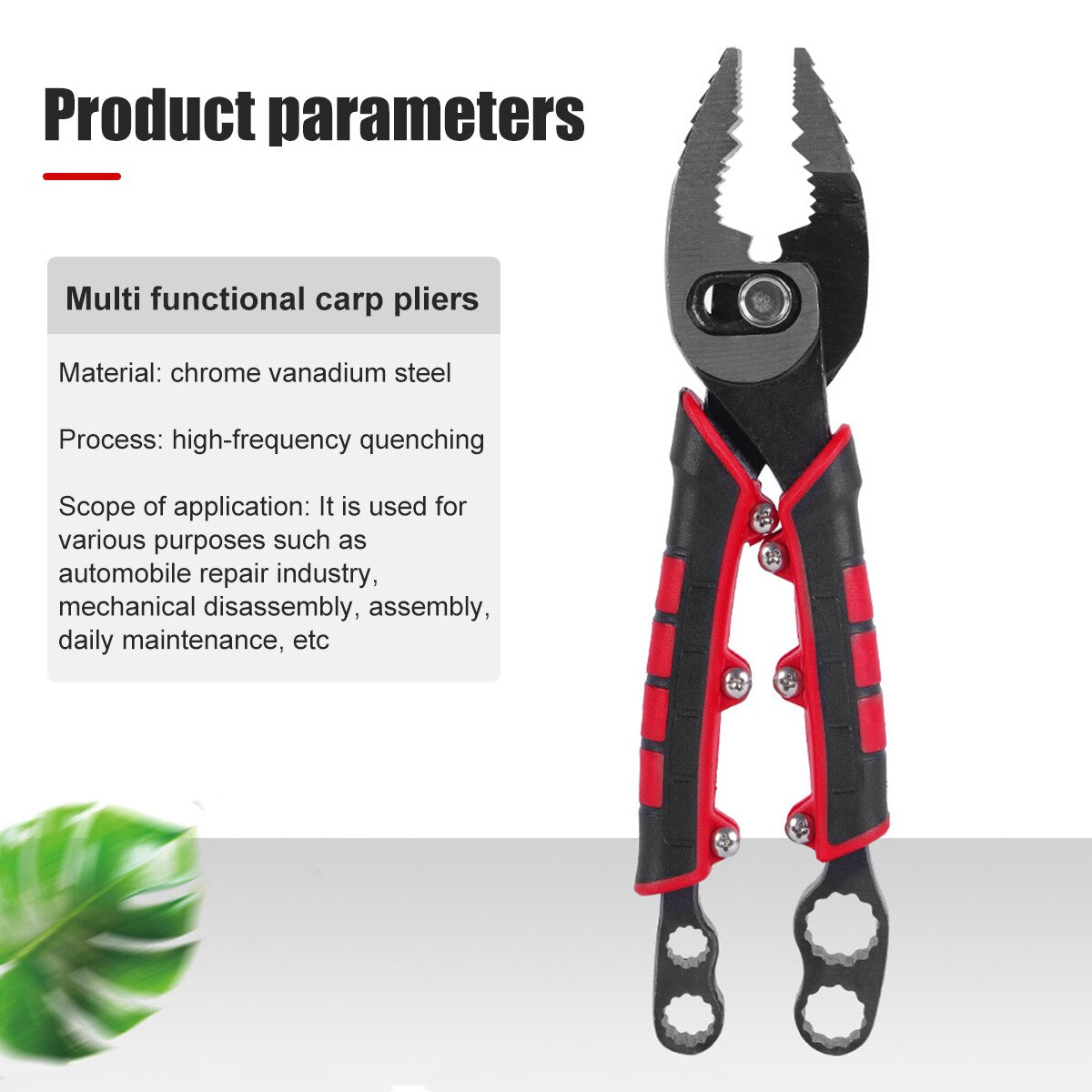 Comfort Grip Quick Release Pliers Wrench Set