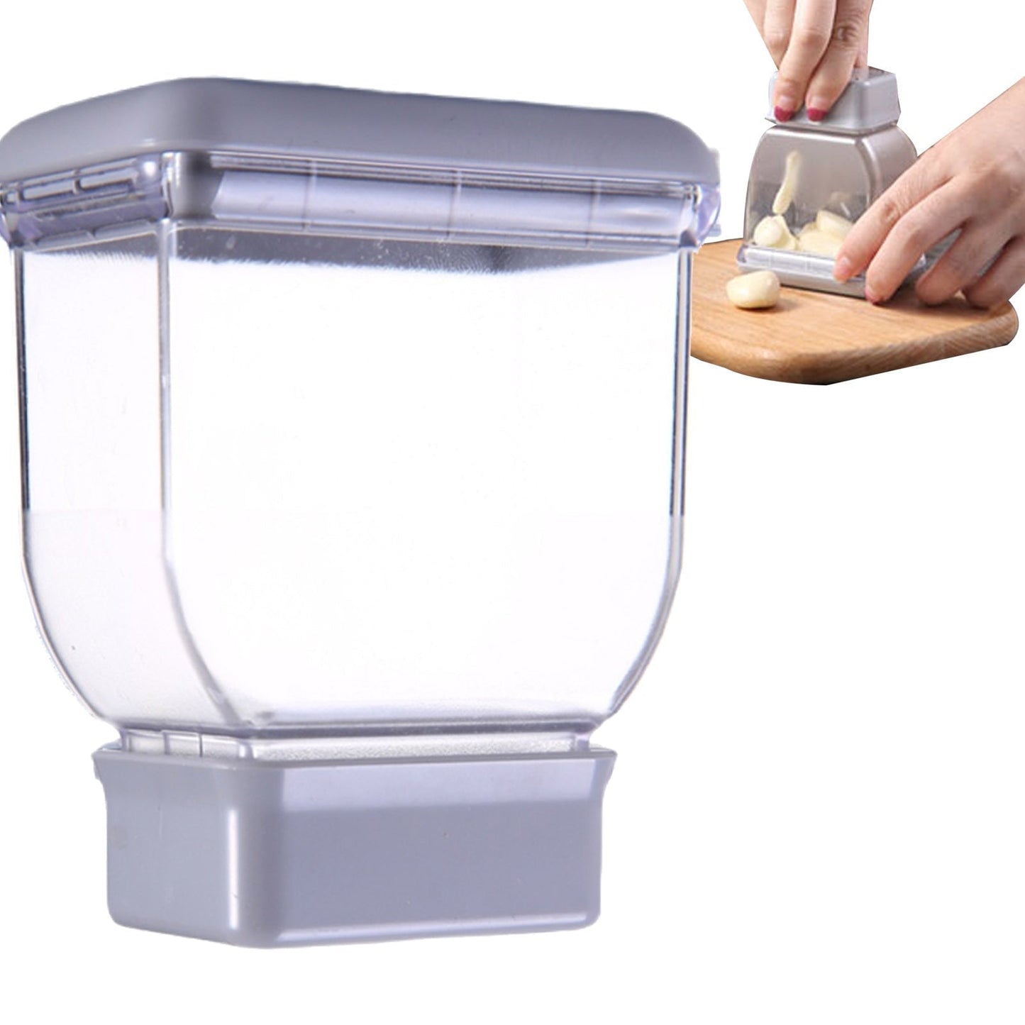Premium Manual Garlic Press Slicer