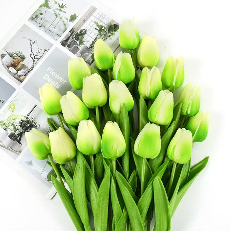 Artificial Realistic Tulip Flower Display