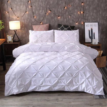 Luxury Ruffled 3 Piece Bedding Set - Luxicro