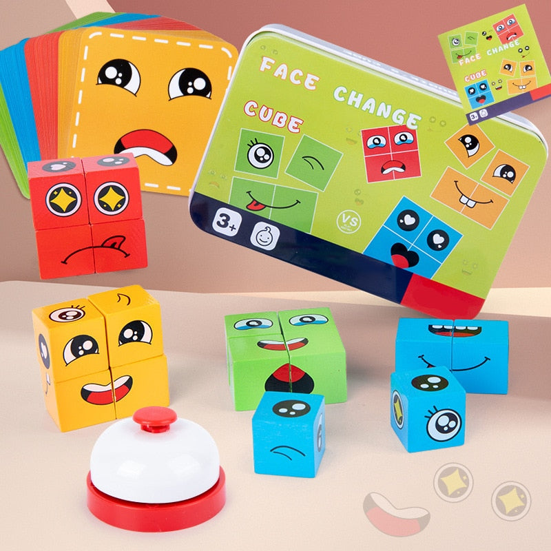 Learning Wood Brain Teaser Toy Block