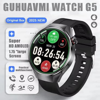 Waterproof GPS Smartwatch with Bluetooth and Health Tracker