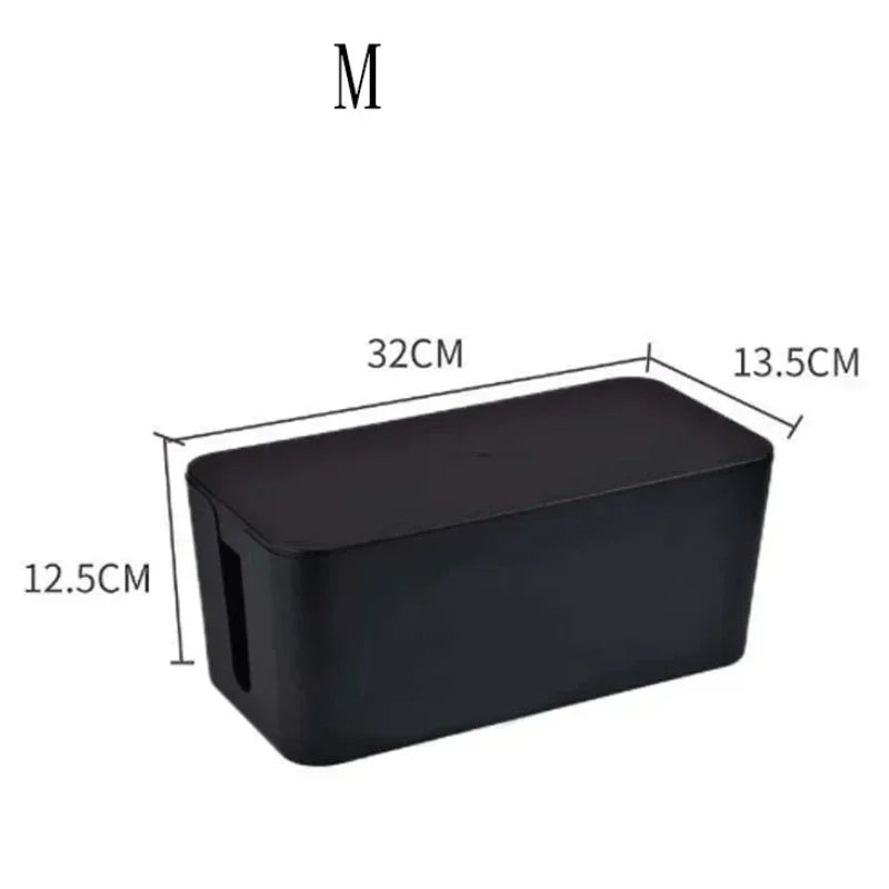 Space Saving Cable Organizer Box