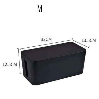 Space Saving Cable Organizer Box