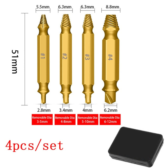 Easy Screw Extractor Tool Set