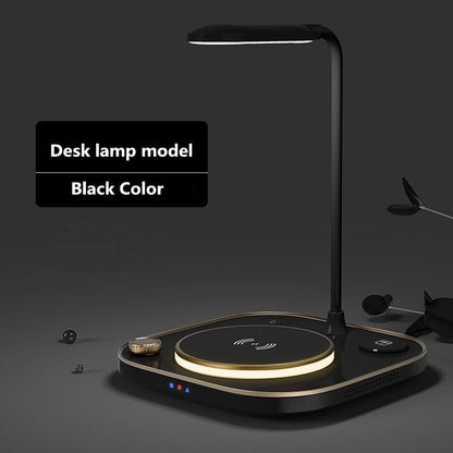 Smart LED Desk Lamp with Fast Wireless Charging - Luxicro