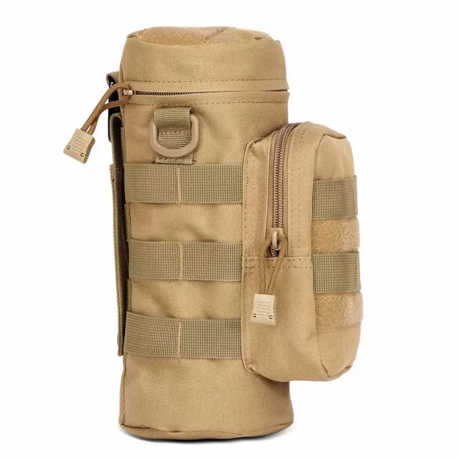 Tough MOLLE Water Bottle Pouch Outdoor Accessory - Luxicro