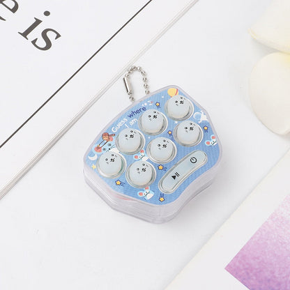 Fun Mini Whack a Mole Keychain Game