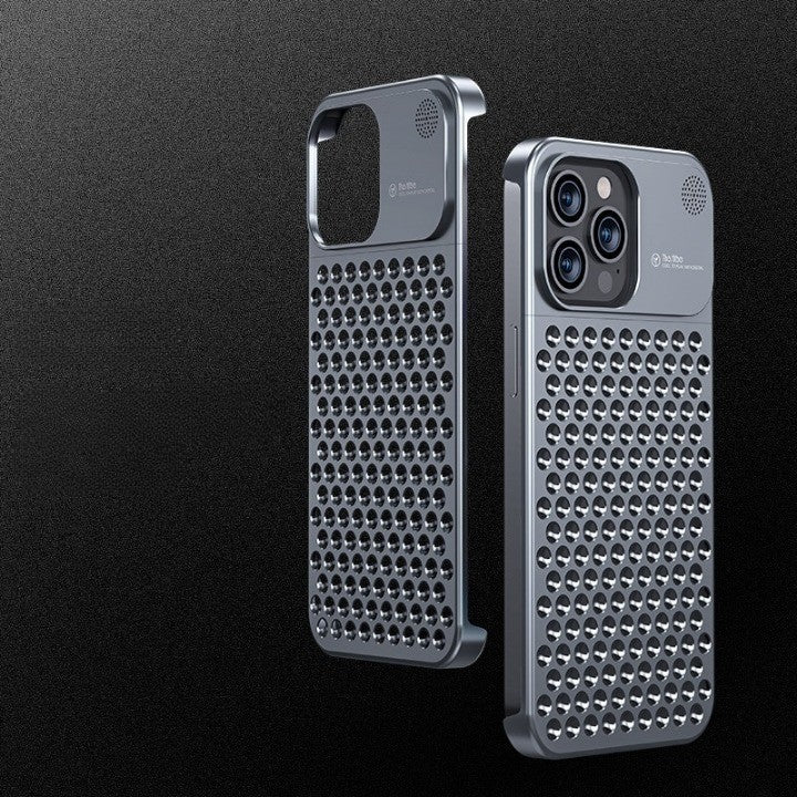 Durable Phone Case with Slim Aluminum Back