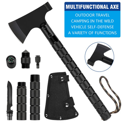 Compact Multi Tool Camping Hatchet Axe